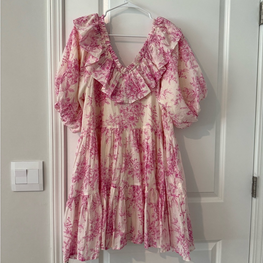 Floral Pink Dress